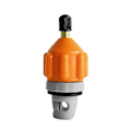 Miniatyrbilde 1 av 5: Oppblåsbare Båter Padlebrett Kajakk Kano Pumpe Sup Luftventil Adapterkontakt [DB] Orange