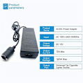 Miniatyrbilde 4 av 5: Billadapter for bil - Strømomformer AC-adapter DC 110V / 220V til 12V 10A Strømomformeradapter EU-plugg (FW) Black