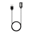 Miniatyrbilde 1 av 5: Smart Lader USB Ladekabel Hurtiglade Dokkingstasjon For Suunto 9/spartan Ultra/spartan Sport Smartklokke [DB] Black Square head