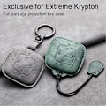 Pikkukuva 4 / 5: Zeekr Bluetooth-avaimen suojakotelo avaimenperällä Auton sisustustarvikkeet [DB] Type A is light gray