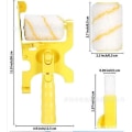 Miniatyrbilde 2 av 5: Clean Cut String Trimmer Roller Brush, String Trimmer med utskiftbare ruller, Bro [DB]