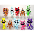 Pikkukuva 5 / 5: Hymyilevät Critters-figuuri Hymyilevät Critters Cat Nap Dog Day Catnap Dogday Figure Set Toy Catnat Kickinchicken Figurine Db set A