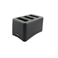Miniatyrbild 3 av 5: 3 i 1 Multi Batteriladdare Hub Intelligent Snabbladdning För Dji Tello Drönare Db Black