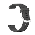 Miniatyrbillede 1 af 4: Til Garmin Forerunner 245 645 Music Silikone Udskiftningsur Armbåndsrem [DB] Dark gray