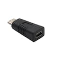 Mini USB Hona till Typ C Hane Adapter Stödjer Laddning och Dataöverföring [DB]