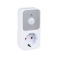 Miniatyrbilde 4 av 5: PIR-sensor stikkontakt lampeholder 110-240V PIR infrarød deteksjon 120 graders vidvinkel automatisk indu [DB] As Shown