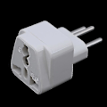 Miniatyrbild 3 av 5: Universal UK/US/EU till Schweizisk AC Strömkontakt Reseadapter Omvandlare [db] Black