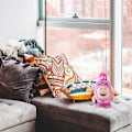 Pikkukuva 2 / 5: DB Pehmolelu Oddbods Piirretty Lelut Nuket Pehmeä Söpö Kuplat Oddbods Pehmolelu Grey