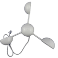Miniatyrbillede 3 af 5: Wh-sp-ws01 Anemometer Vindhastighedsmåleinstrument Vindhastighedssensor Meteorologisk Instrument F [db]