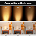 Pikkukuva 4 / 5: 6 kpl Halogeeni Lamput GU5.3 MR16 20W 12V Himmennettävä - Lämmin Valkoinen 2800k, 400 Lumenia, Lasikupu Jz db 20W