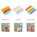 Miniatyrbild 4 av 5: 2023 Ny, set med 6 Fidget Pop Tube Leksaker Vuxna Stretch Pipe Sensorisk Leksak Led Lyser Upp För Barn Db Purple 6pcs