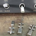 Miniatyrbilde 2 av 5: Vekselbryter med knott, krom, vippebryter, for Revox B77 B710 Studer A710 Pr99 bryterhåndtak deler Tog