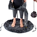 Miniatyrbillede 2 af 4: Surf Wetsuit Skiftmatta Vandtæt Strand Tørpose Tøj Opbevaringspose Til Surfere {DB} 50cm