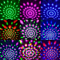 Miniatyrbilde 2 av 5: Discokule Partylys Bærbare Roterende Lys Lydaktivert LED Strobe Lys 7 Farger Med Fjernkontroll Og USB-Plugg For Bil Hjem Rom Fest db