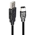 Pikkukuva 1 / 5: Junsunmay 1,8 m Firewire IEEE 1394 6-nastainen uros - USB 2.0 uros -sovitinjohto [DB]