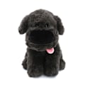 Miniatyrbild 1 av 5: Mjukdjur Leksak Mjuk Utdragbar Tunga Sött Uttryck Plysch Stor Näsa Hund Leksak Barns Sällskap Födelsedagspresent Heminredning Jiyuge [Db] Black