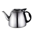 Miniatyrbillede 1 af 5: 1,2 l induktionskomfur tekande i rustfrit stål vandkedel fladbundet kaffekande [DB]