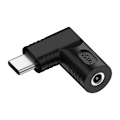 Pikkukuva 1 / 5: Type-C DC-virtapistokeliittimet TypeC Uros DC-Naarasadapterimuunnin Kannettavalle PC-puhelimelle Valinnainen [DB] 3.5*1.35mm