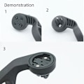 Miniatyrbillede 5 af 5: 1 Sæt Cykelcomputer Beslag Holder Til Corki Gopro Garmin Kamera [DB]