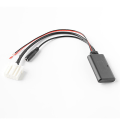 Pikkukuva 4 / 5: Auton Bluetooth 5.0 Aux-kaapeli Mikrofoni Handsfree Matkapuhelin Ilmainen Puheluadapteri 2 3 5 6 Mx5 [DB] black