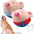 Miniatyrbild 1 av 4: Aktivt rörligt husdjursplyschleksak, interaktiv studsande bollar ljud elektronisk hund leksak, 100% ny [DB] Red