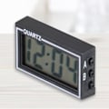 Miniatyrbild 4 av 5: Universell elektronisk digital klocka för bil med LCD-skärm [db]