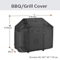 Pikkukuva 4 / 4: 5 Kokoa Vedenpitävä BBQ-Grillin Peite [DB] 100*60*150cm