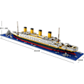 Miniatyrbillede 2 af 2: Titanic Model Byggesæt, Krydstogtskib Titanic Båd Modelbygning