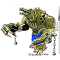 Miniatyrbillede 4 af 4: Clayface1802 Krokodillejæger Mange Flere Byggeklodser {DB}