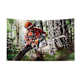 Pikkukuva 1 / 5: 3x5ft Stihl Timbersports -sarjan lippu polyester digitaalinen painatusbanneri koristeluun DB J0478 60 x 90cm