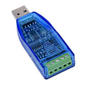 Pikkukuva 4 / 5: 2 kpl USB-RS485-muunnin Eristysmoduuli Päivitys Teollinen TVS ESD-suoja CH340E Standardi -4 [DB]