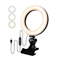 Miniatyrbilde 3 av 5: Videokonferanse Lyssett 6' Laptop Selfie Ringlys USB LED Ringlys db