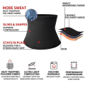 Miniatyrbild 3 av 5: Mens Abdomen Reducer Sauna Body Shaper Fitness Sweat Trimmer Belt Waist Trainer Belly Slimming Shapewear Waist Trainer Corset [DB] S-M