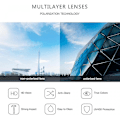 Miniatyrbilde 5 av 5: Flip Up Solbriller Menn Kvinner Polariserte Steampunk Flip Solbriller Med Dobbelt Linser UBM Db Silver Frame-Gray Lens