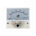 Miniatyrbild 5 av 5: Rektangulär Panelmonterad Strömmätare Amperemeter Testare 50uA 100uA 200uA 500uA [DB] 0-50uA