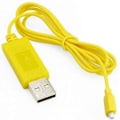 Miniatyrbilde 1 av 3: RC Helikopter Syma S107 S105 USB Mini Lader Lading Kabel Deler [DB] Yellow