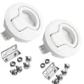 2 stk. Flush Pull Latch Slam Latch Marine Slam Latch for Marine Deck Door