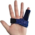 Miniatyrbilde 2 av 3: Fingerskinne for brudd, fingerkorreksjon, smertelindring [DB] blue