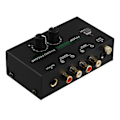 Miniatyrbillede 1 af 5: Phono Pickup-forstærker, Phonograph-forstærker med RCA-indgang, TRS-udgang, til pladespiller [DB] Black