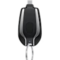 Miniatyrbillede 1 af 5: Nøglering Portable Oplader 1500mAh Mini Power Emergency Pod, Hurtig Opladning Power Bank Batteripakke, Nøglering Mobiltelefonoplader {db} for iphone-black