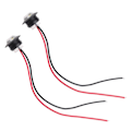 Pikkukuva 5 / 5: 2 kpl Mini Valkoinen 3/4\" Pyöreä Sivu 3 LED Merkki Perävaunu Auto Luoti Valo Vedenkestävä [DB]