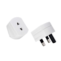 Miniatyrbilde 3 av 4: Høvelpluggadapter, adapter for tannbørste, epilatoradapter, baderom, UK til 2-pin 3 DB 10Pcs