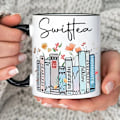 Miniatyrbilde 5 av 5: Swiftea kaffekopp - Morsom søt krus - Gave, for kvinner og jentefans, nyhet kaffekrus C  [dB} As Shown