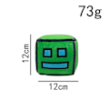 Pikkukuva 5 / 5: Geometry Dash Geometry Dash Pehmolelu Pelinukke [db] purple square