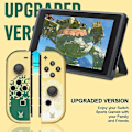 Miniatyrbilde 5 av 5: Kontrollere for Nintendo Switch, L/R Joypad Switch-kontrollere med dobbel vibrasjon, støtte for vekking/bevegelseskontroll, kompatibel med Nintendo S [db]