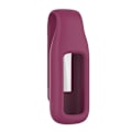 Miniatyrbilde 1 av 5: Metallklips Silika Etui for Fitbit- Luxe Smart Anti-tapt Skallspenne [db] Red