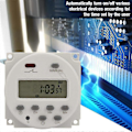 Miniatyrbilde 4 av 5: DC 12V 16A LCD Digital Timer Bryter Elektronisk Strøm Tidsrelé Programmerbar [db]