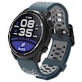 Miniatyrbild 2 av 5: Dubbelfärgad 20mm Silikonarmband för Coros Pace 2/Garmin vivoactive 5/GarminActive 5/Venu Sq 2 {Db} Blue Grey