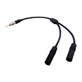 Pikkukuva 4 / 5: 50cm auton antennin jatkokaapeli uros naaras auto am fm radio adapterikaapeli [db]