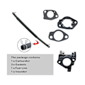 Miniatyrbilde 5 av 5: Forgasser for Gx390 Gx340 Motor 11hk 13hk Motor 16100-ze3-v01 Vannpumper Wt40xk1 Wt40xk2 Wt40xk [db]